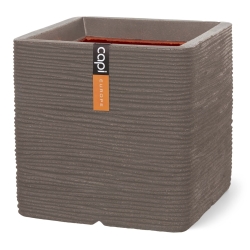 Vaso Capi Nature Rib NL Square Planter
