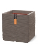 Vaso Capi Nature Rib NL Square Planter