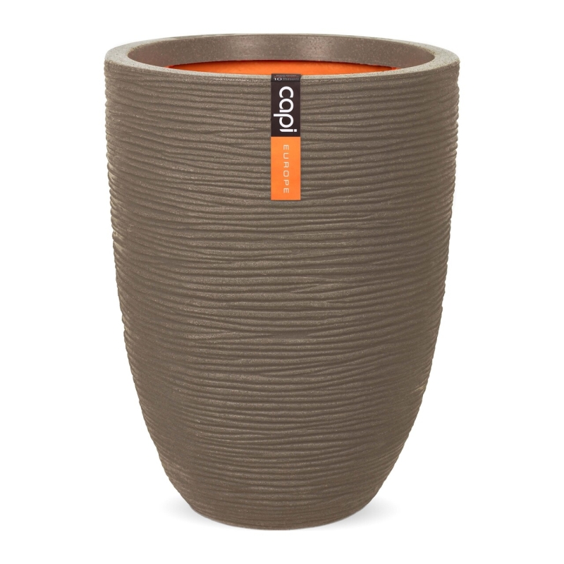 Vaso Capi Nature Rib NL Elegant Vase Low