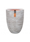 Vaso Capi Nature Rib NL Elegant Vase Low