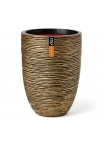 Vaso Capi Nature Rib NL Elegant Vase Low