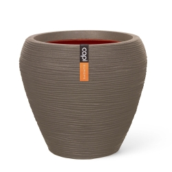 Vaso Capi Nature Rib NL Taper Vase Round