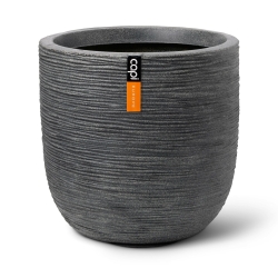 Vaso Capi Planter Ball Cork Rib NL Terrazzo