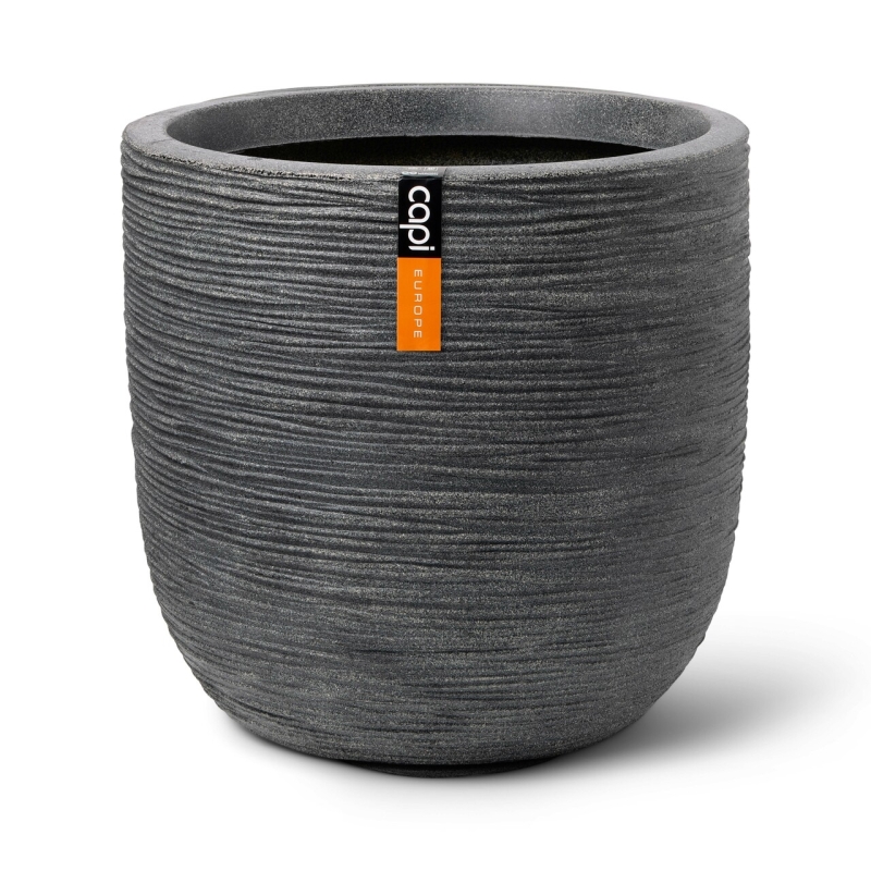 Vaso Capi Planter Ball Cork Rib NL Terrazzo