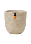 Vaso Capi Planter Ball Cork Rib NL Terrazzo
