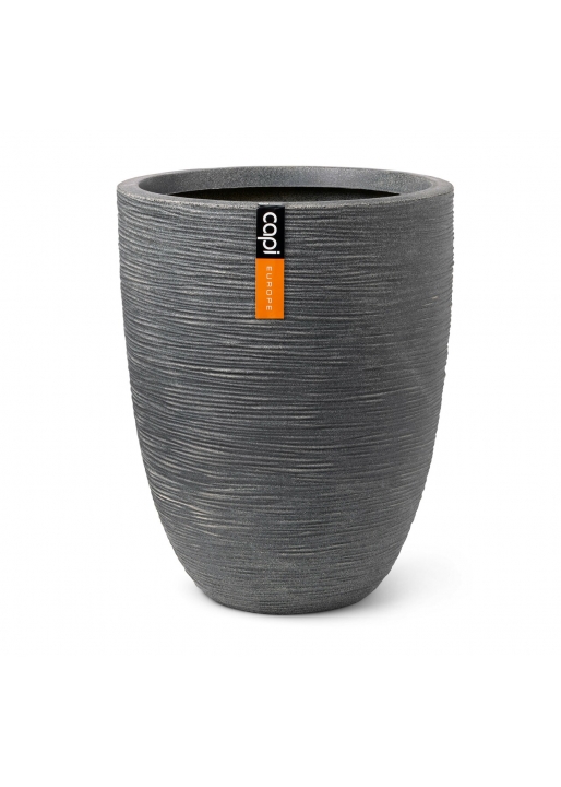 Vaso Capi Vase Elegant Low Cork Rib NL Terrazzo