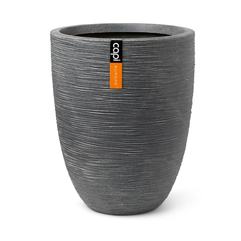 Vaso Capi Vase Elegant Low Cork Rib NL Terrazzo