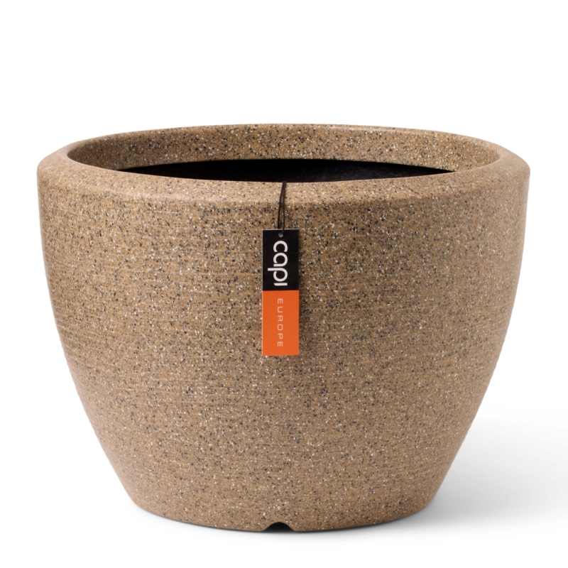 Vaso Capi Arc Granite Ball Planter