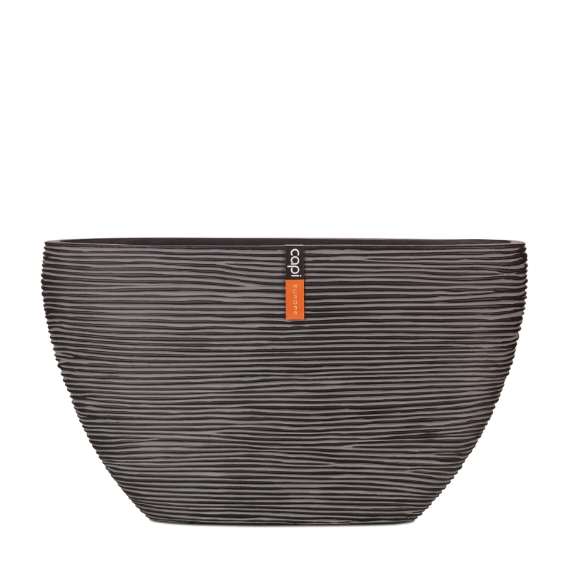 Vaso Capi Planter Oval Rib