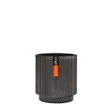Vaso Capi Vase Cylinder Groove