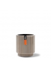 Vaso Capi Vase Cylinder Groove