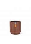 Vaso Capi Vase Cylinder Groove