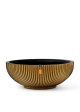 Vaso Capi Bowl Groove Black