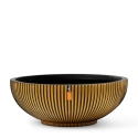 Vaso Capi Bowl Groove Black