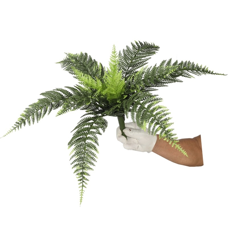 Felce Boston • Cespuglio Artificiale • Verde • UVR/FR • H. 50 cm