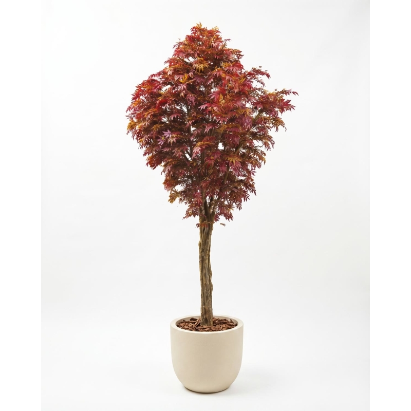 Acero artificiale Rosso 400 cm, Tronco Build-up