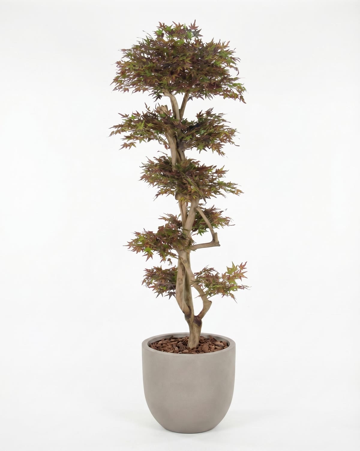 Acero Artificiale verde, foglie mini, Tronco Japan