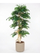 Ficus artificiale Verde, Foglie Mini, Tronco Japan