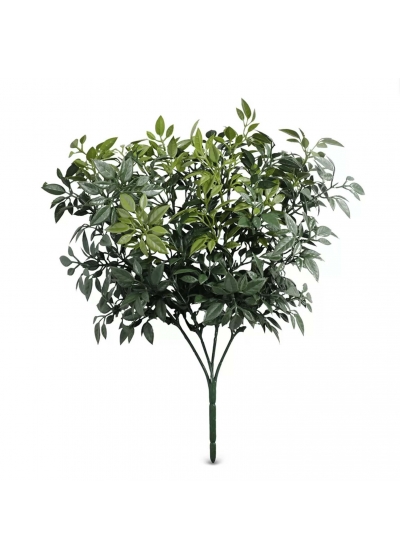 Green&Green • Cespuglio Artificiale • Verde • UVR/FR • H. cm 30, Ø cm 26