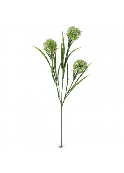 Hydrangea • Cespuglio Artificiale • Verde/Bianco • UVR/FR • H. 35 cm, Ø 15 cm