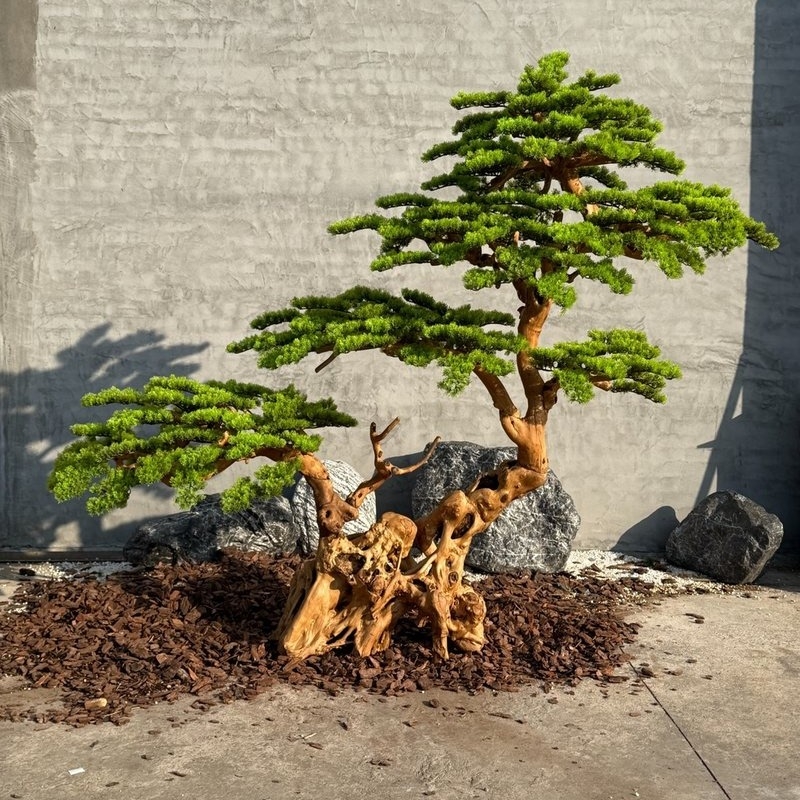 Pino bonsai artificiale Pino Verde 180 cm