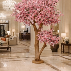 Ciliegio rosa artificiale Lisa 300 cm