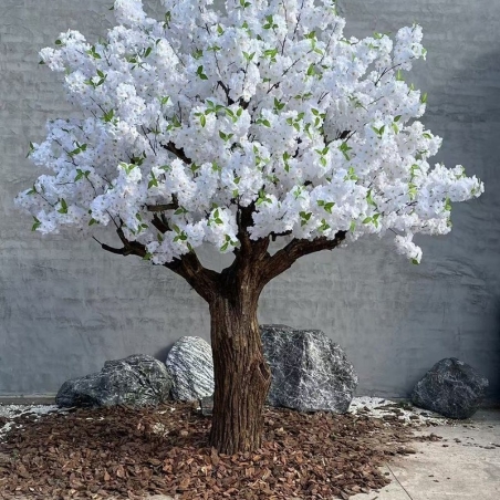 Ciliegio bianco artificiale Lara 250 cm