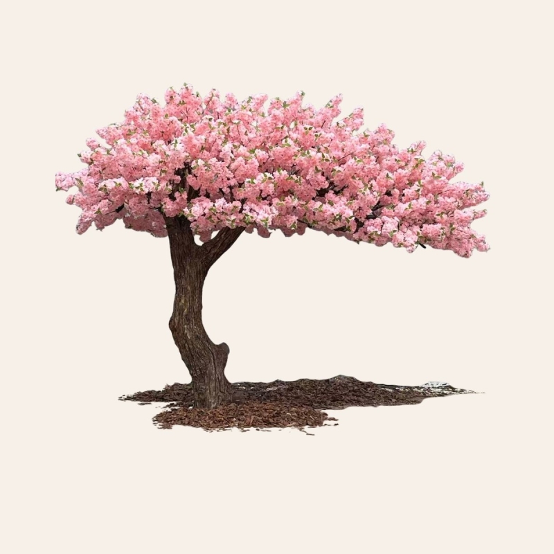 Ciliegio rosa artificiale Leda 300 cm