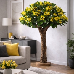 Osmanto giallo artificiale Greta 180 cm