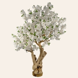 Ciliegio bianco artificiale Flavia 220 cm