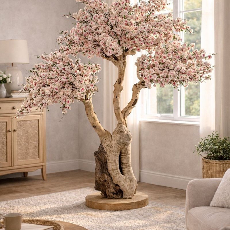 Ciliegio rosa artificiale Beatrice 165 cm