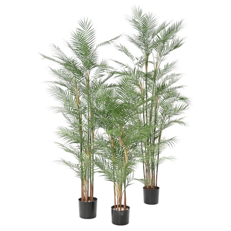 Artificial Areca palm multi-stem PE 140-210 cm