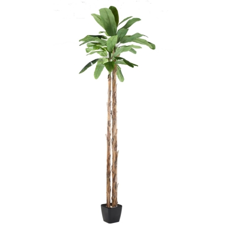 Artificial giant banana tree double trunk 400 cm