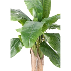Artificial banana tree three trunks 132-240 cm