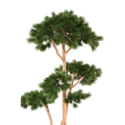 Pino multiplo artificiale 3 tronchi 225 cm