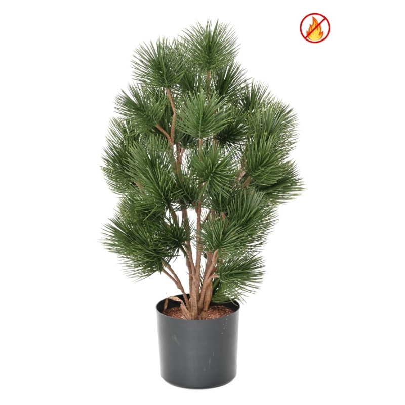 Artificial pine in pot fire resistant 47 cm