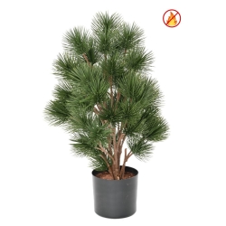 Artificial pine in pot fire resistant 47 cm