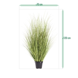 Pianta artificiale d'erba 120cm