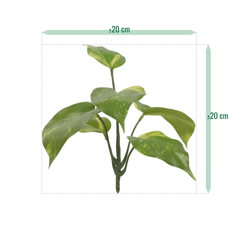 Pianta artificiale di Pothos 20 cm