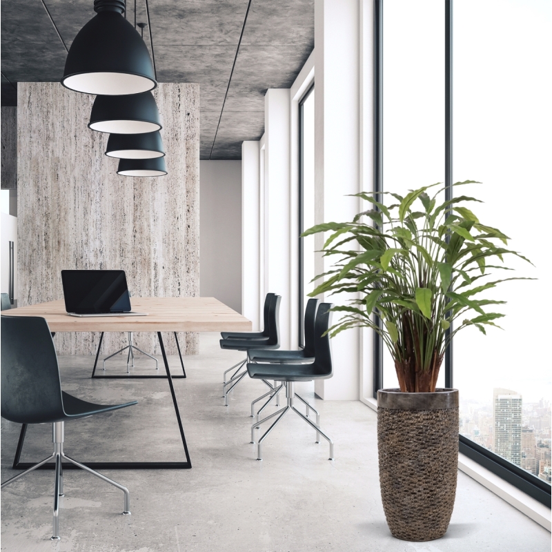 Calathea artificiale Deluxe 115cm