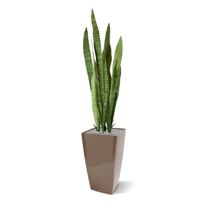 Pianta artificiale di Sanseveria 110cm - verde