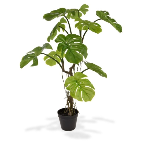 Monstera pianta artificiale 90cm