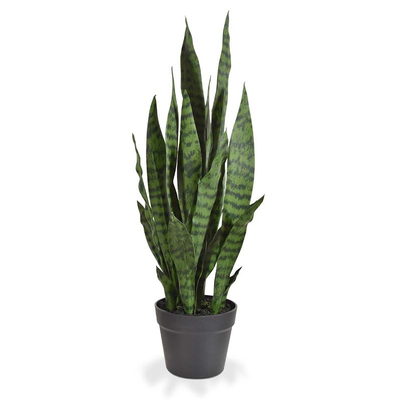 Pianta artificiale di Sanseveria N 70cm - verde