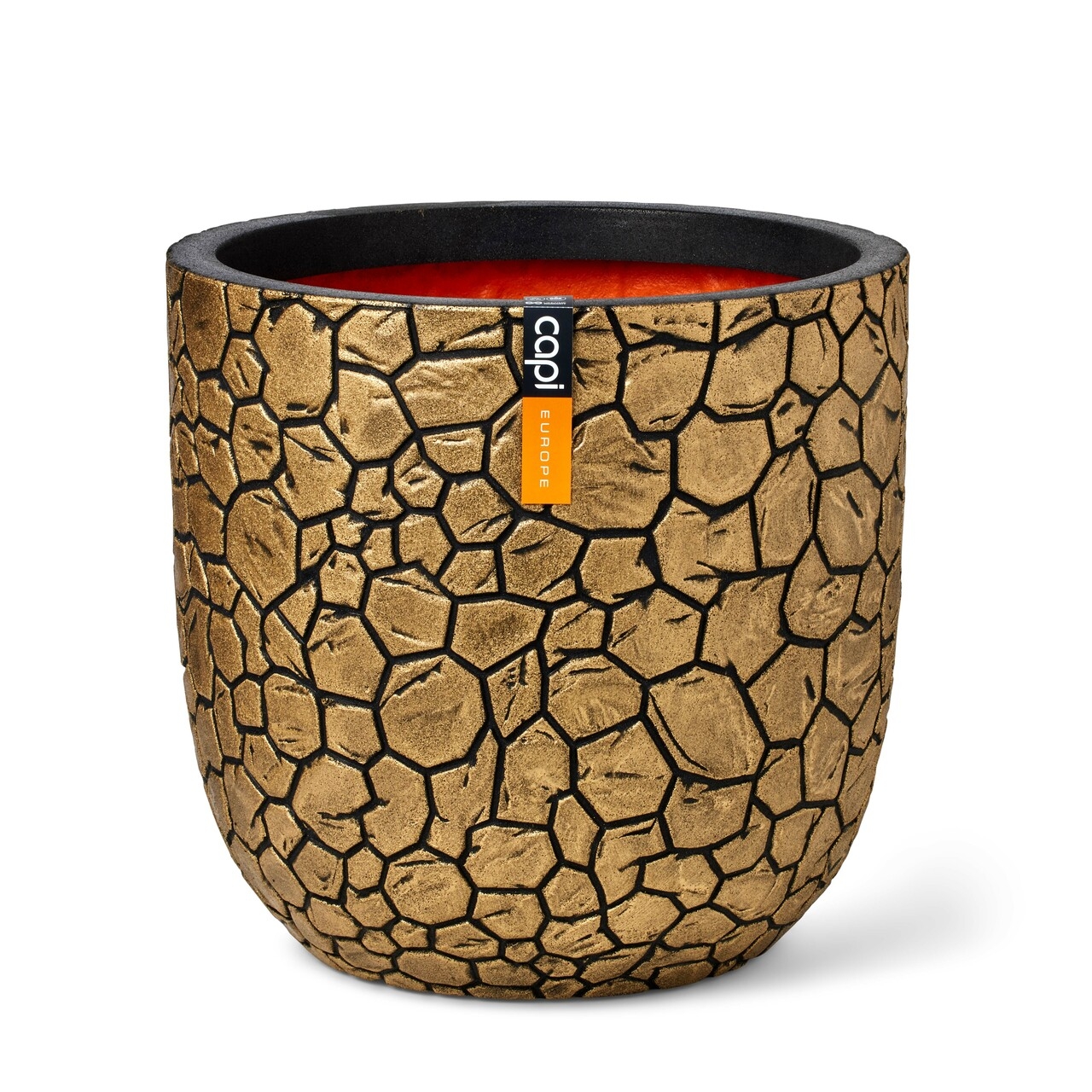 Vaso ball Clay NL 43x41 Oro nero