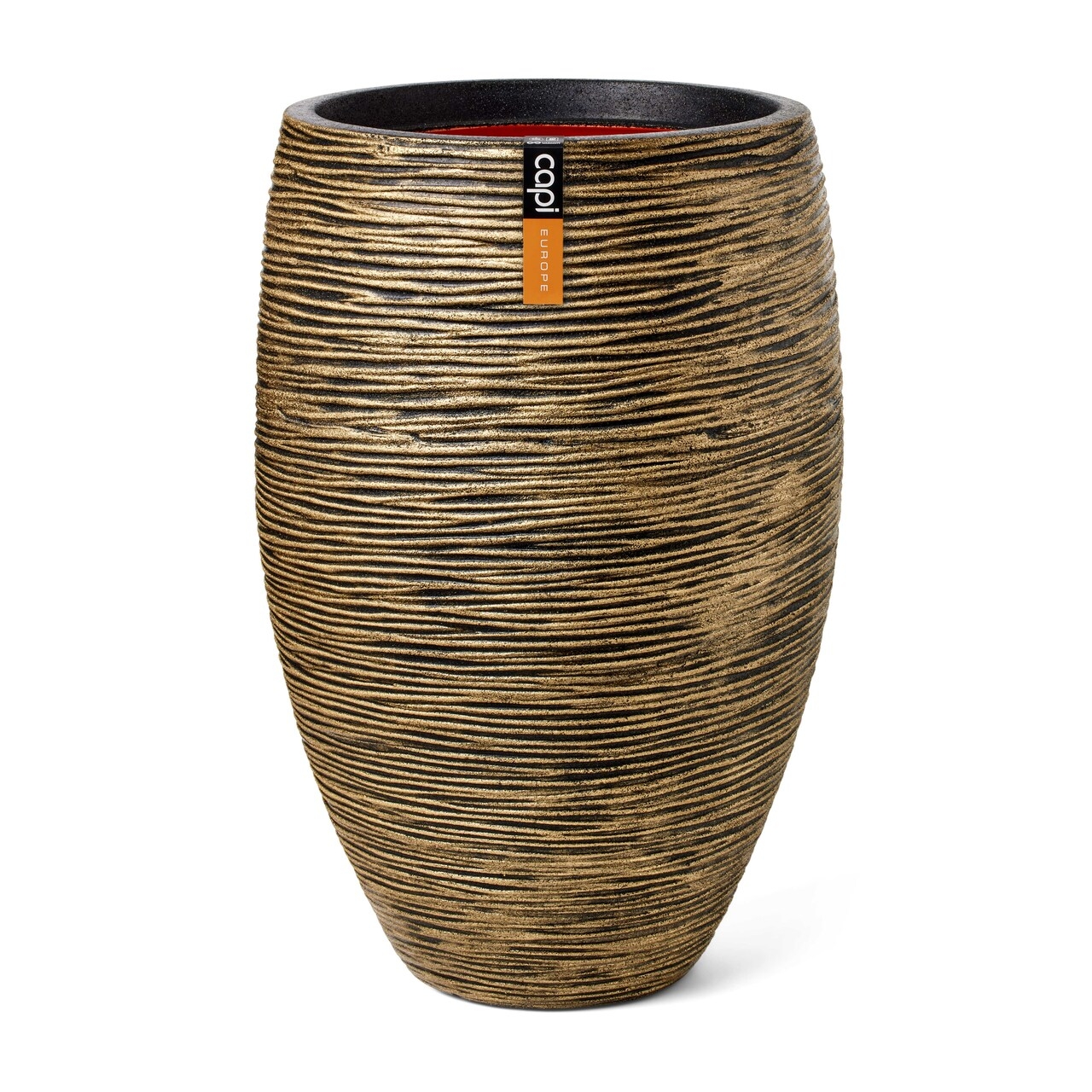 Vaso elegant deluxe Rib NL 40x60 Oro nero