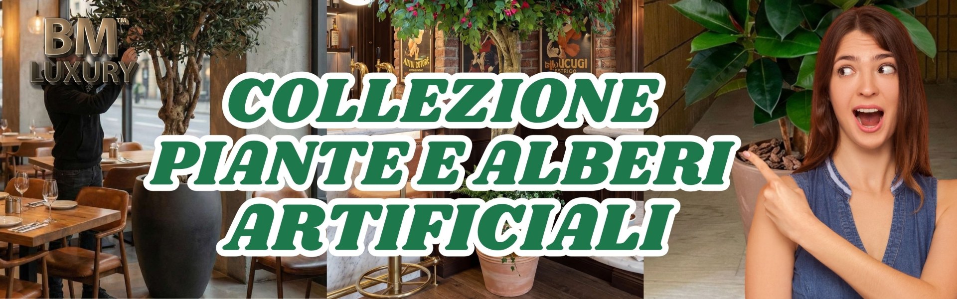 COLLEZIONE PIANTE E ALBERI ARTIFICIALI