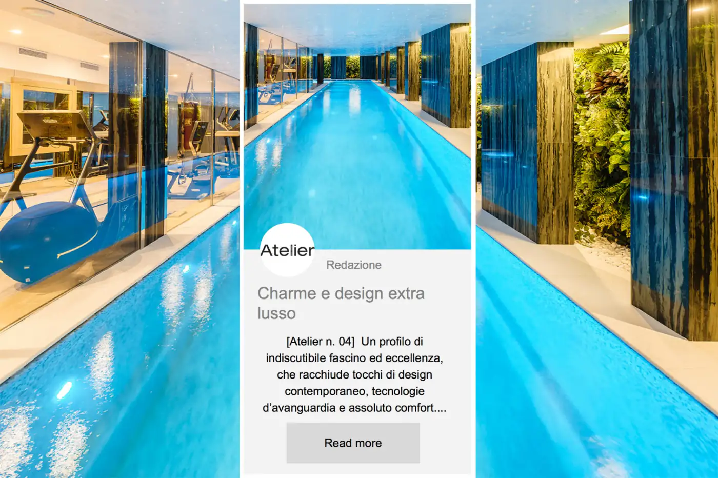 Copertina Atelier Magazine con chalet di lusso a Cortina