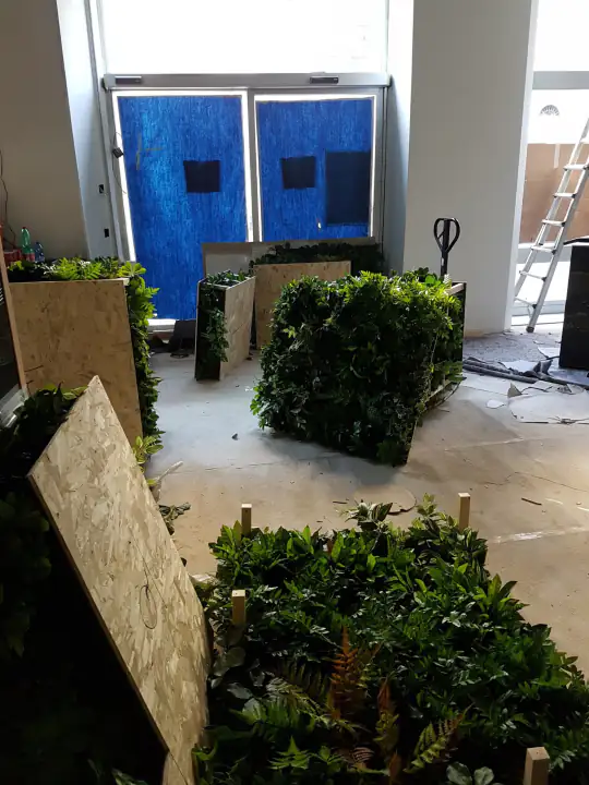 Come nascono i nostri giardini verticali artificiali – foto 3
