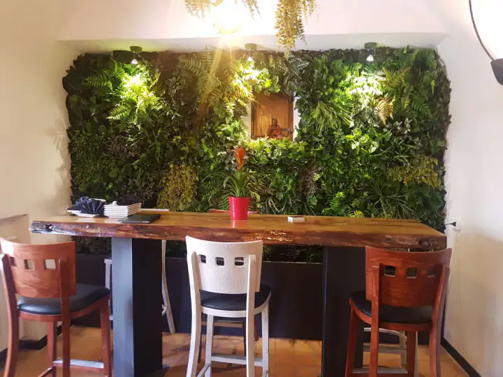 Piante artificiali per ristoranti, bar e locali – foto 10