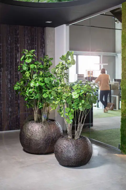 Vasi di design per piante artificiali – foto 4